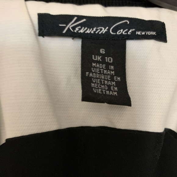 Kenneth Cole gorgeous jacket! Mix Media fabric - Picture 3 of 8